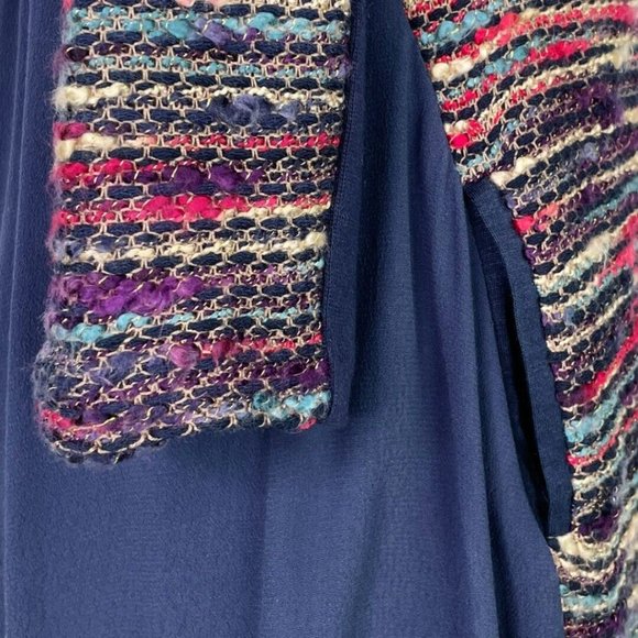 Maeve Anthropologie Multi Knit Boucle Textured Sweater Dress - Picture 4 of 4